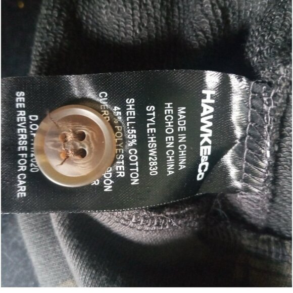 Men’s Hawke & Co Floral Long Sleeve Shirt – Casual Button-Up VG - Picture 5 of 7